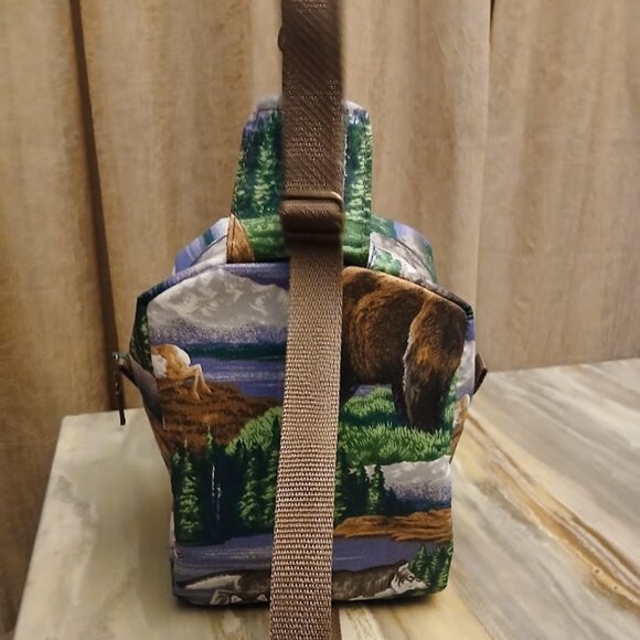 New Mini Backpacks Tote Sling Bags Western Sarape Chevron Deer Shoulder Crossbod - Picture 5 of 16